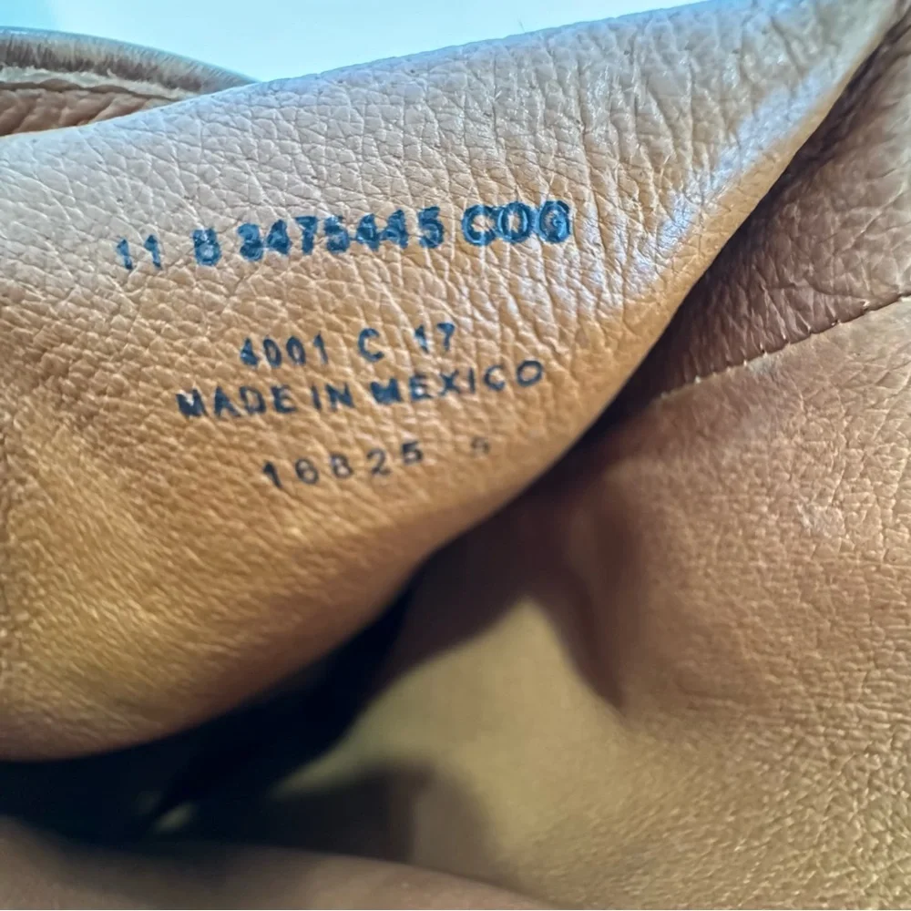 FRYE size 11 Melissa leather riding boots in sturdy leather small ankle buckle - Picture 14 of 16